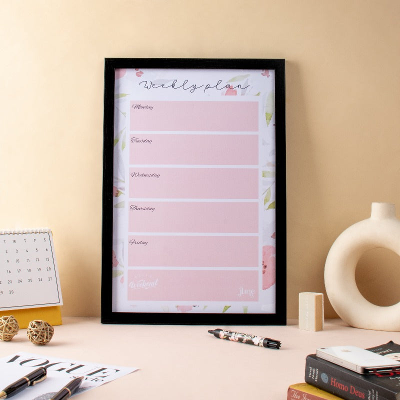 Hello Weekend - Weekly Planner - Re-writable Planner