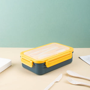 Edgy Two-Tone Refresh Lunch Box Lunch Boxes June Trading Teal Butternut