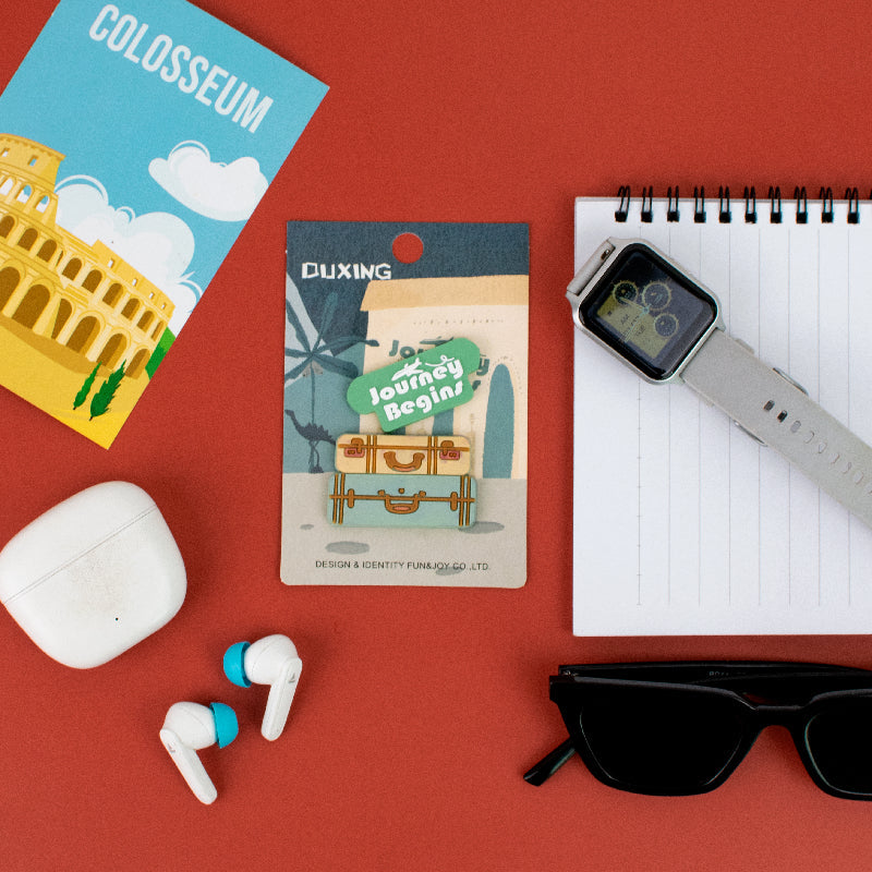 Cute Luggage Stickers Luggage tags June Trading Journey Begins