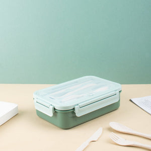 Edgy Two-Tone Refresh Lunch Box Lunch Boxes June Trading Mint Forest