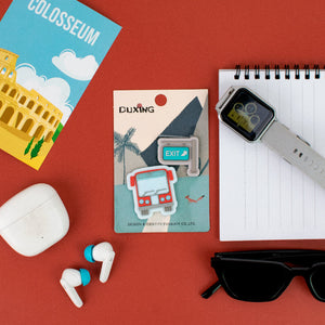 Cute Luggage Stickers Luggage tags June Trading Exit