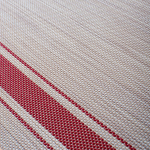 Audra Light Grey Table Mats Set | 6 Pcs Tablemat The June Shop