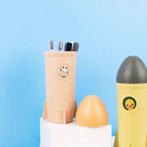 Space-Rocket Toothbrush Holder Lunch Boxes June Trading