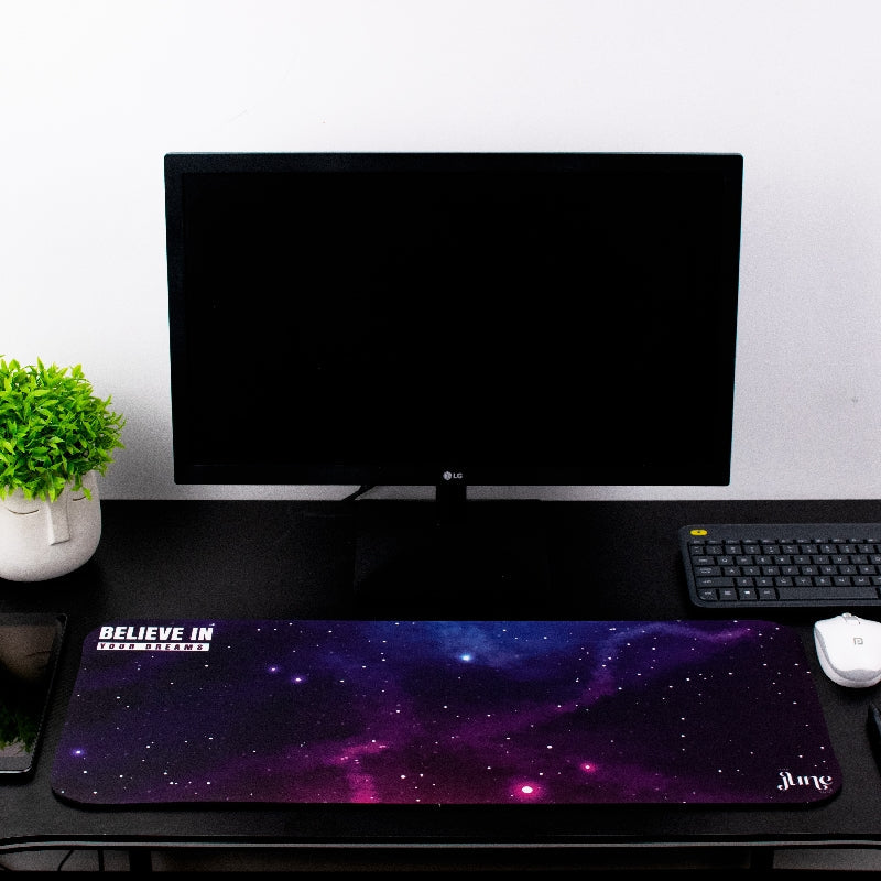 Believe The Universe Versatile Desk Mat Desk Mats June Trading
