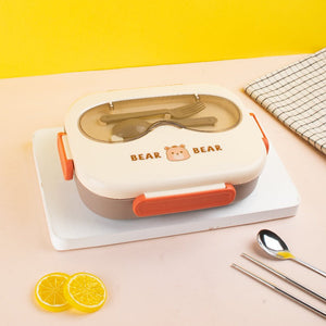 Grub Wonderland Lunch Box Lunch Boxes June Trading Grey Orange