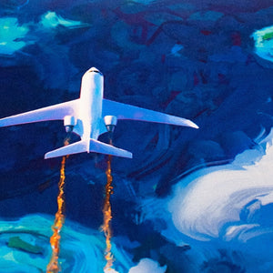 Fly In The Clouds Versatile Desk Mat Desk Mats June Trading