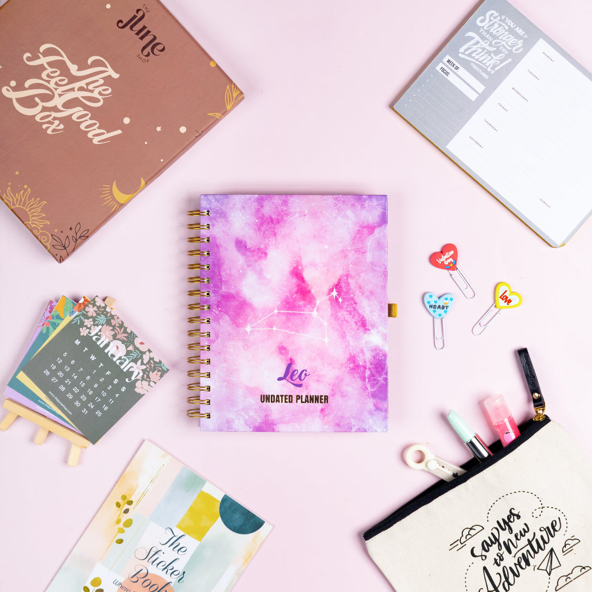 The Feel-Good Planner Box™ | Leo Edition