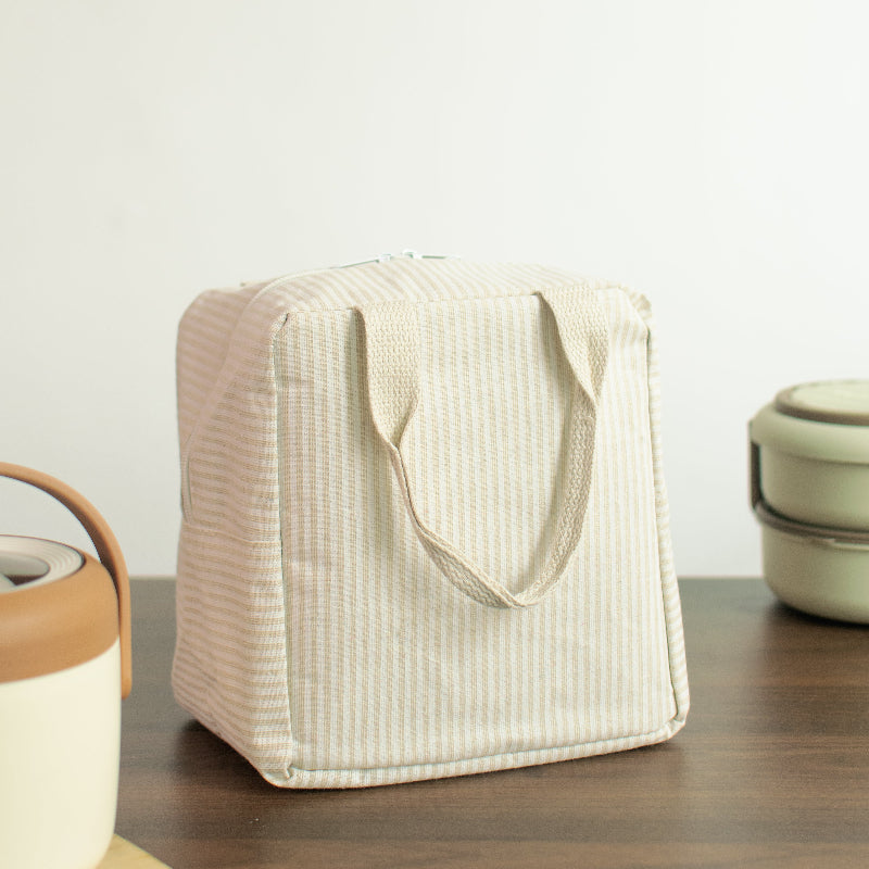 Everyday Stripe Insulated Lunch Tote