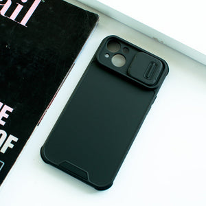 Colour Me Vivid Camera Slider Apple iPhone 14 Plus Cover iPhone 14 Plus June Trading Onyx Black