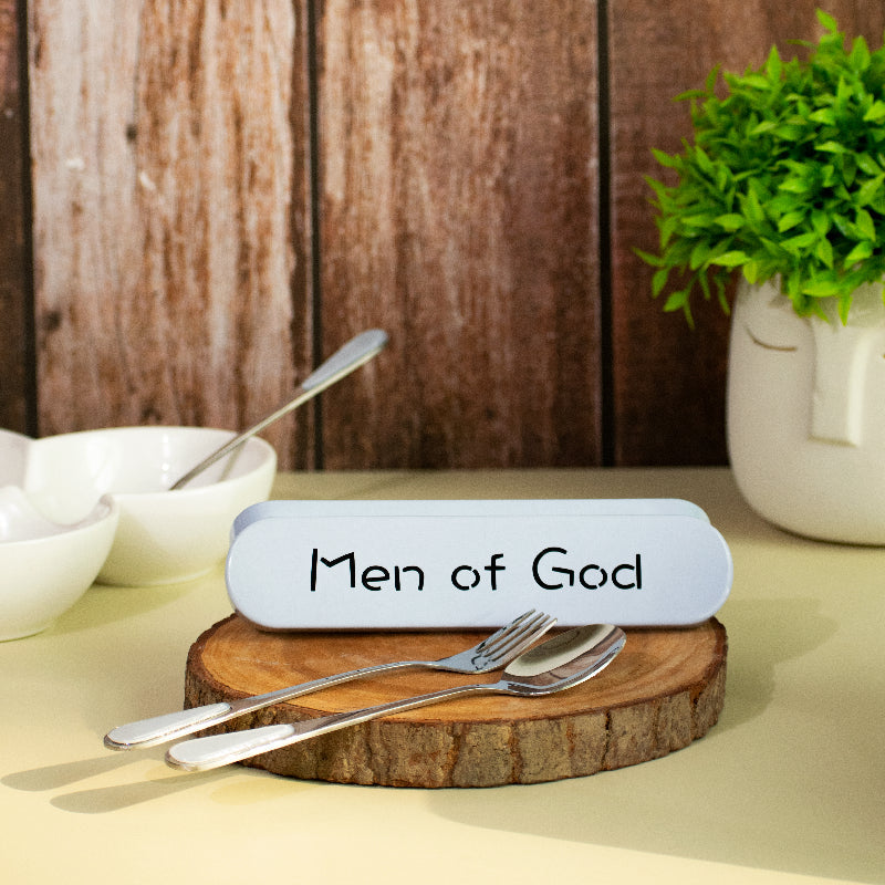 Men Of God Cutlery Set Cutlery June Trading
