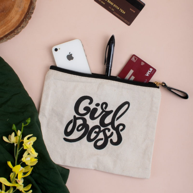 Girl Boss - Canvas Pouch