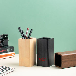 Dynamo Table Clock Cum Pen Stand Table Clocks The June Shop