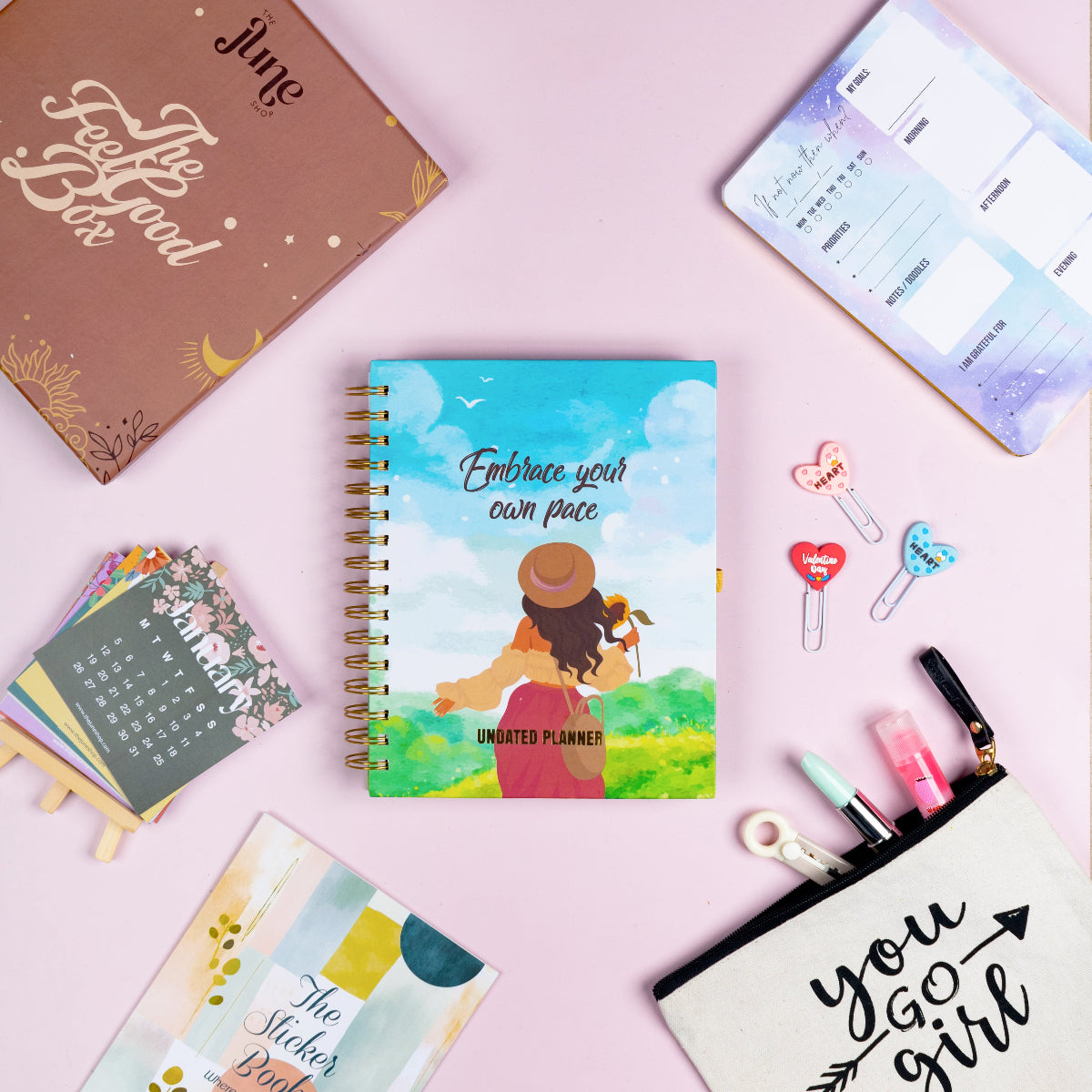 The Feel-Good Planner Box™ | Embrace Your Own Pace Edition