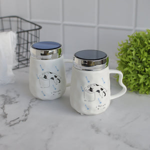 Mischievous Coffee Mug With Assorted Lid Coffee Mugs ERL