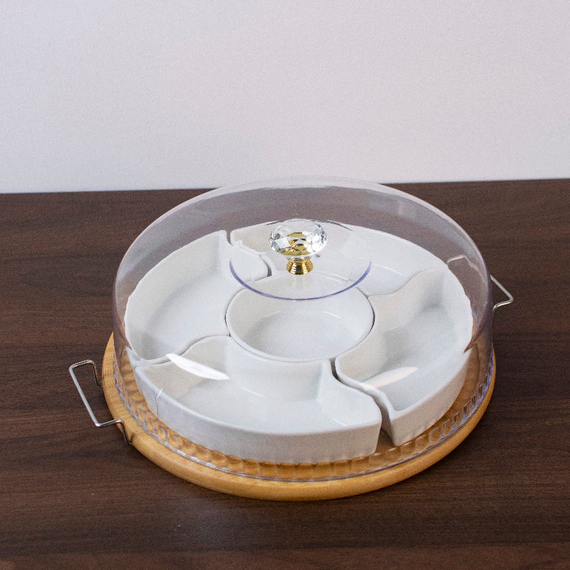 The Round Serve Snack Platter