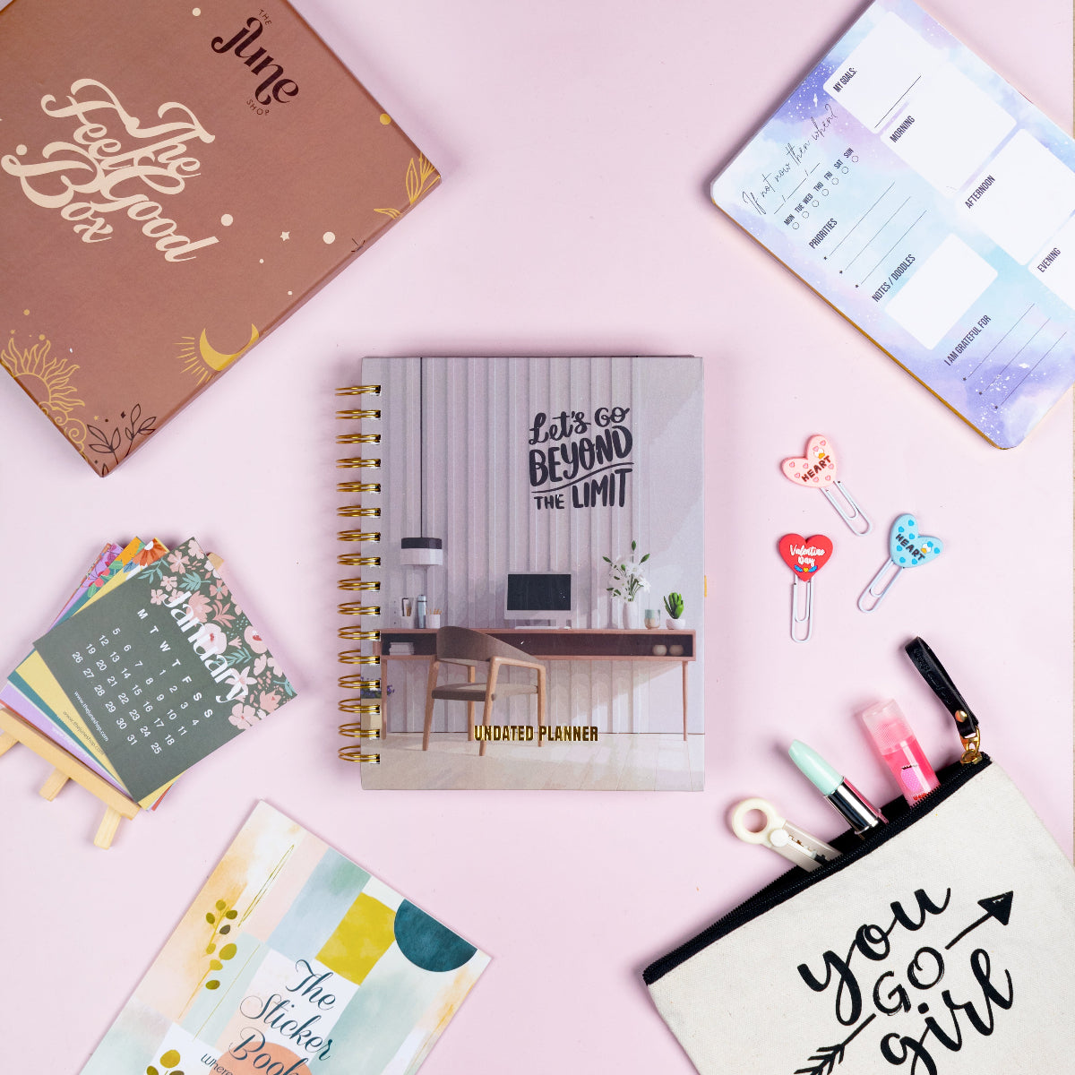 The Feel-Good Planner Box™ | Let's Go Beyond The Limit Edition