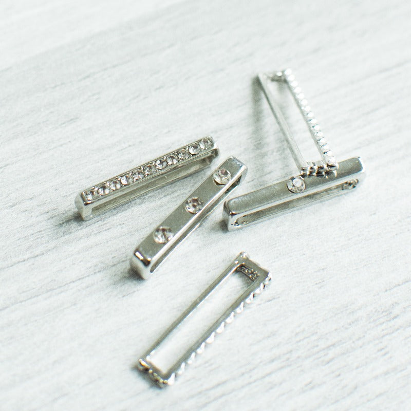 Bling It Silver Smartwatch Band Accessories Set Watch Band Accessories June Trading