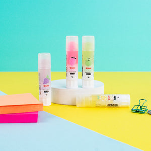 Fruit Fragrance Glue Stick Glue Stick June Trading Set Of 4