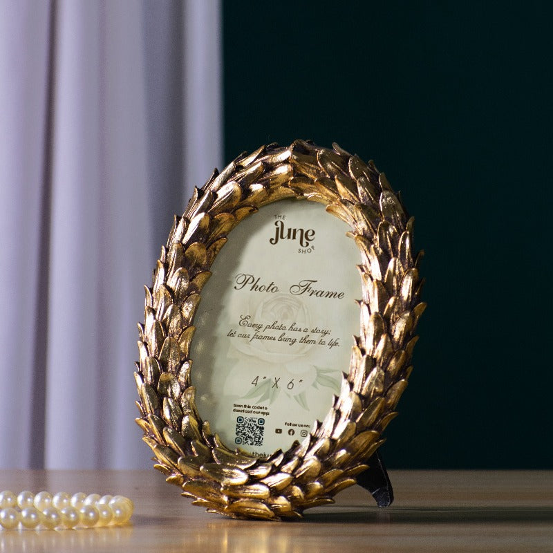 Saoirse Rustic Gold Photo Frame