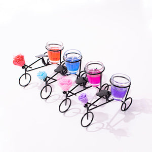 Bicycle Jelly Candle Stand Candles June Trading