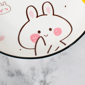 Animal Ceramic Plate Starter Plates June Trading