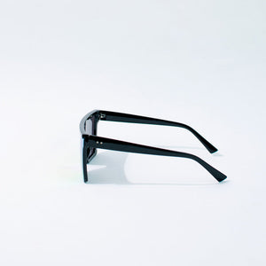 Oversized Flat & Square Reflective Sunglass Eyewear June Trading