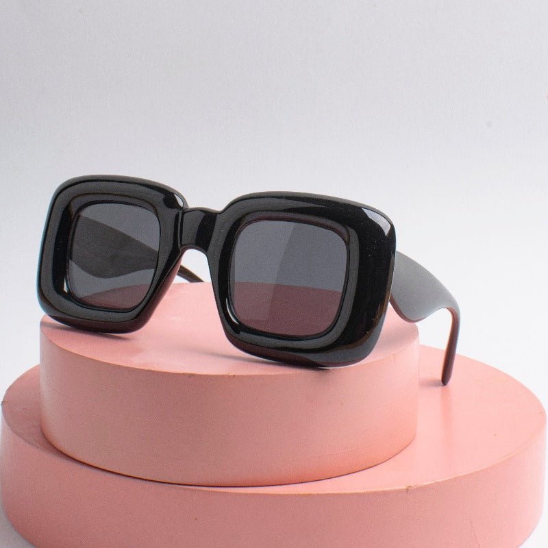 Raven Black Funky Oversized Kid's Sunglasses