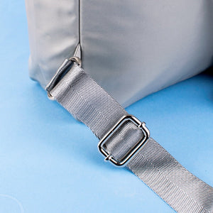 Shimmer Silver Minimalist Backpack Backpacks ERL