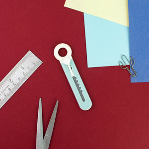 Mini Paper Cutter Paper Cutter June Trading Mint Green
