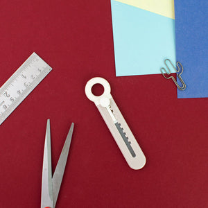 Mini Paper Cutter Paper Cutter June Trading Stone Grey