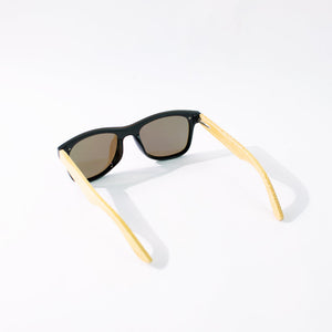 Rimless Pop Ice Blue Wayfarer Sunglass Eyewear June Trading