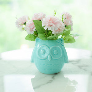 Owl Ceramic Pot For Plants Planters June Trading
