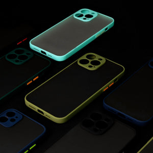 Acrylic Edge With Frosted Back Apple iPhone 12 Pro Cover iPhone 12 Pro June Trading