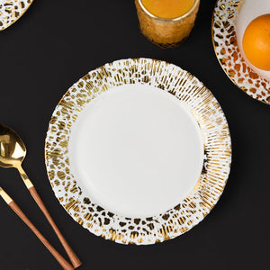 Aurulent Patch Design 18 Pieces Dinnerware Dinner Sets June Trading