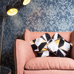 Geometric Print Cushion Cover (Set of 2) Cushion Cover June Trading