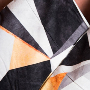 Geometric Print Cushion Cover (Set of 2) Cushion Cover June Trading