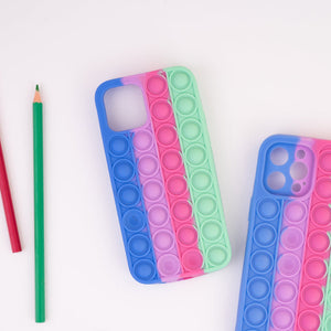 Apple iPhone Intense Pop It Premium Soft Silicone Case Mobile Phone Cases June Trading iPhone 12