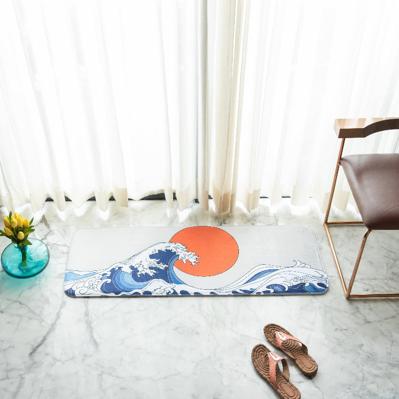 Sea Will Set You Free Soft Feel Long Mat Runner Long Mats June Trading
