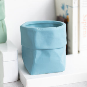 Nordic Bag Shape Planter Planters June Trading