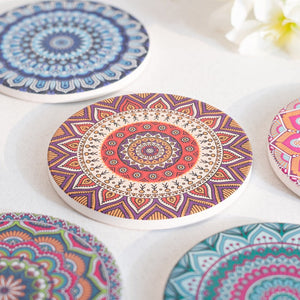 Traditional (Set Of 6) - Ceramic Coasters Coasters June Trading