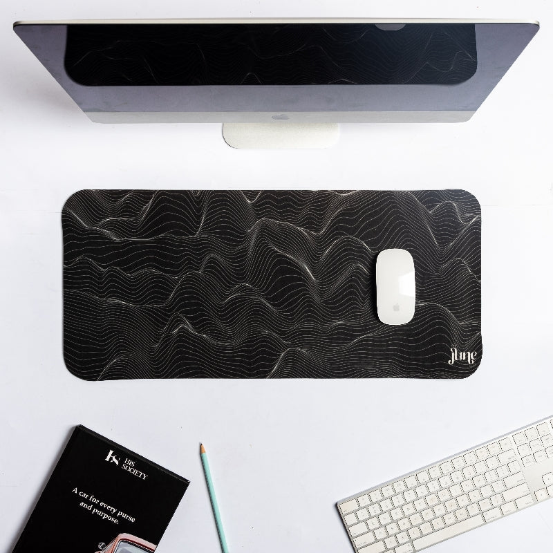 Tremor In Waves Versatile Desk Mat