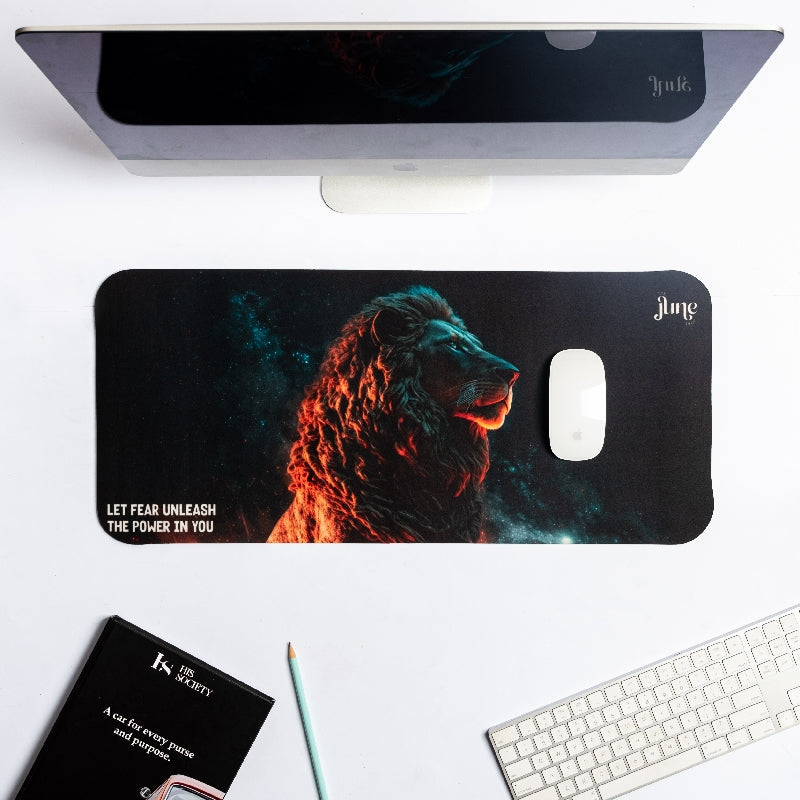 Fear Nothing Versatile Desk Mat