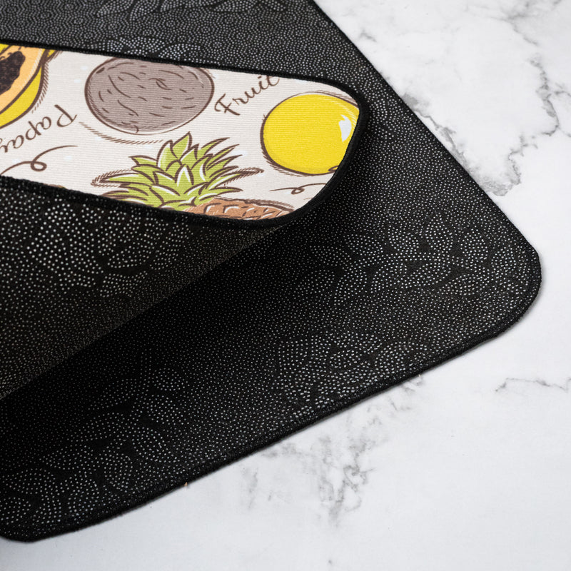 Vintage Damask Kitchen Mat (Set of 2)