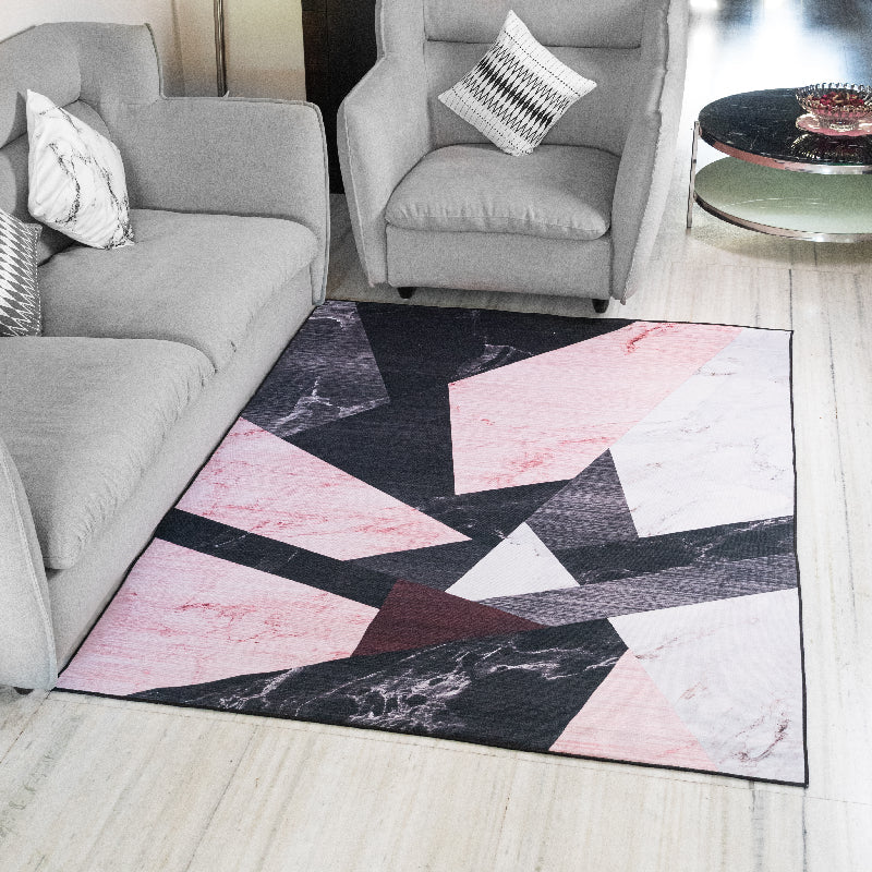 Geometric Triangle Modern Home Large Carpet Carpets June Trading
