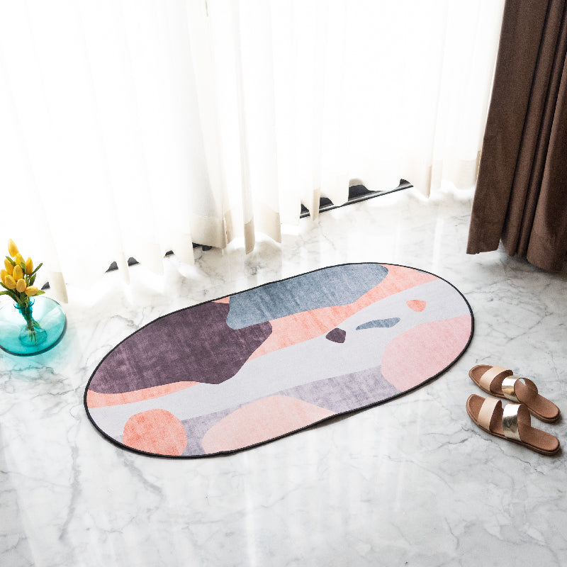 Artistic Patch Designer Oval Rugs Designer Oval Rugs June Trading