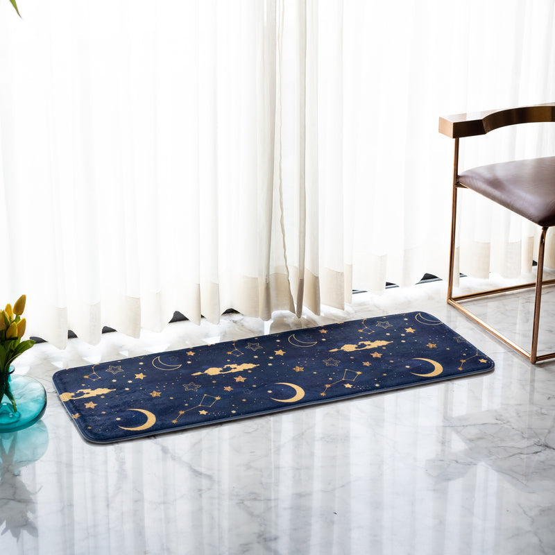 Metallic Galaxy Soft Feel Long Mat Runner Long Mats June Trading