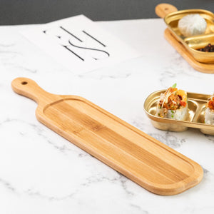 Gold Finish Sauce & Dip Platter Serving Platters June Trading