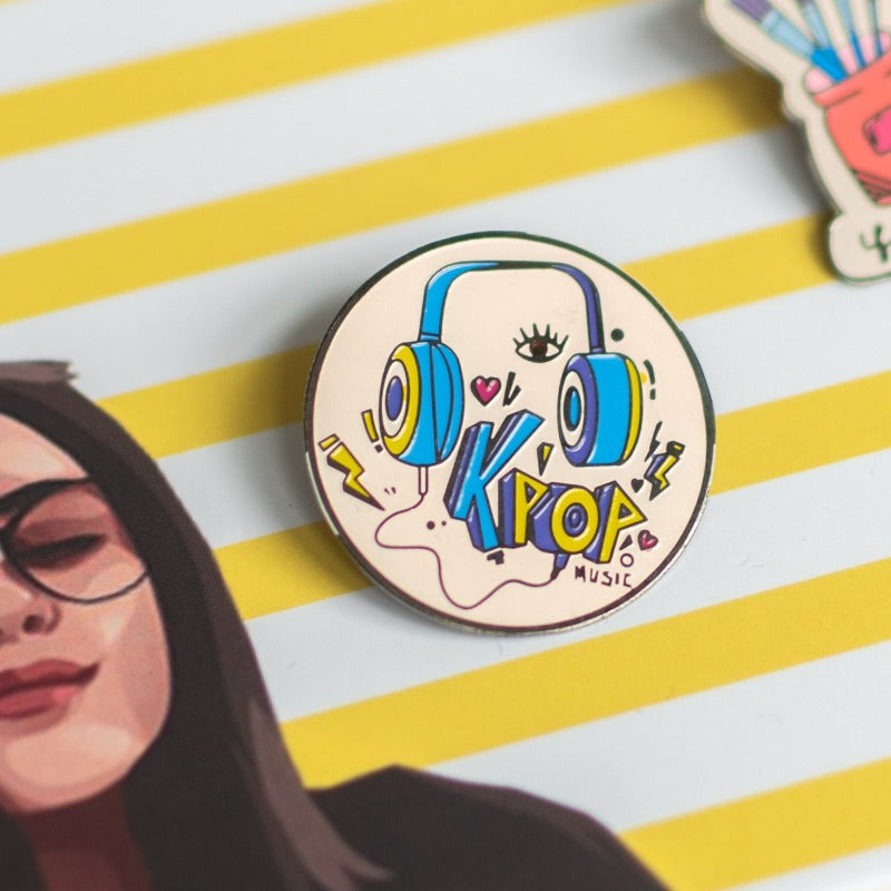 Pop Music - Lapel Pin Pins June Trading