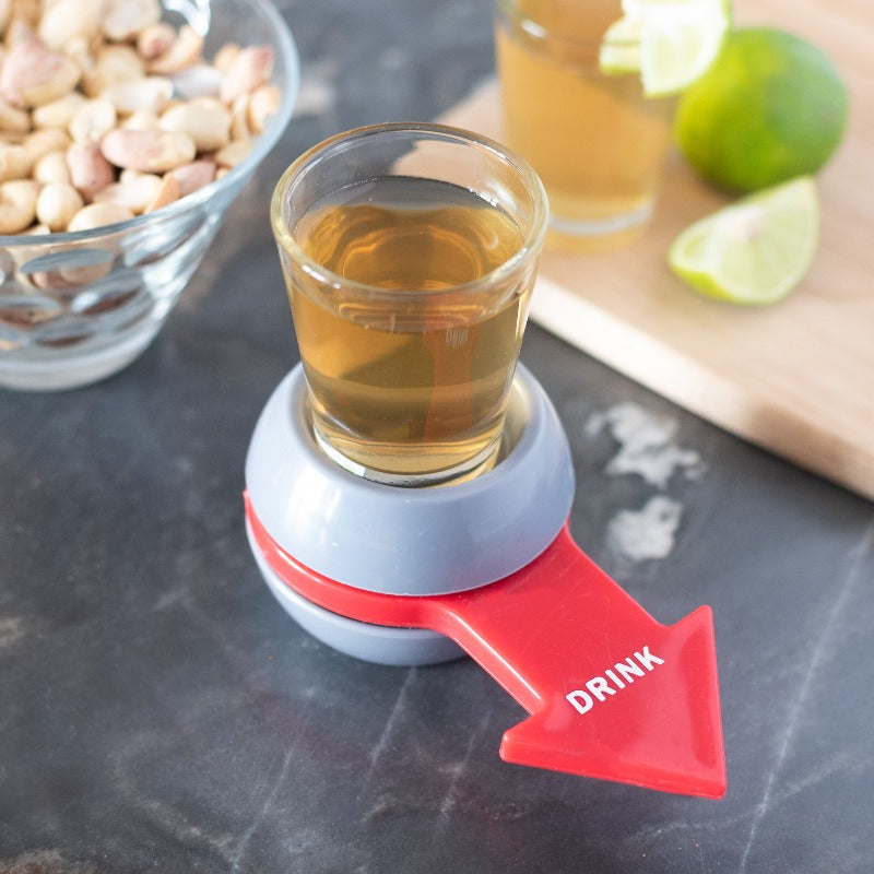 Spin The Shot Shot Glass June Trading