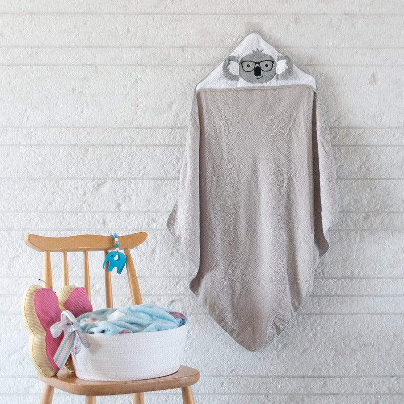 Baby Hooded Towel - Koala Bear Baby Towels June Trading